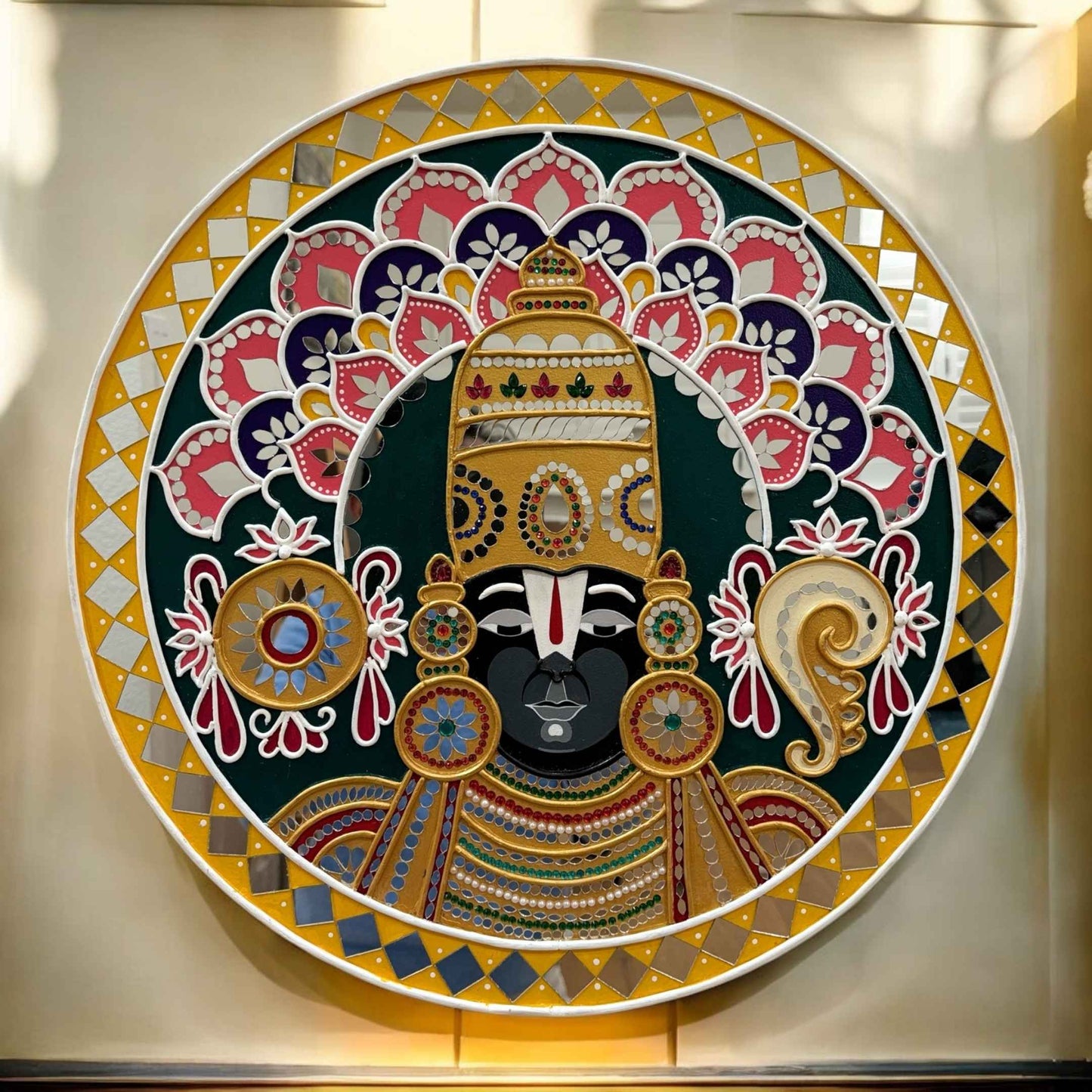 Indian God Wall Art - Shiva, Yashodha, Krishna, Tirupati, Kathakali, Buddha & Ganesha