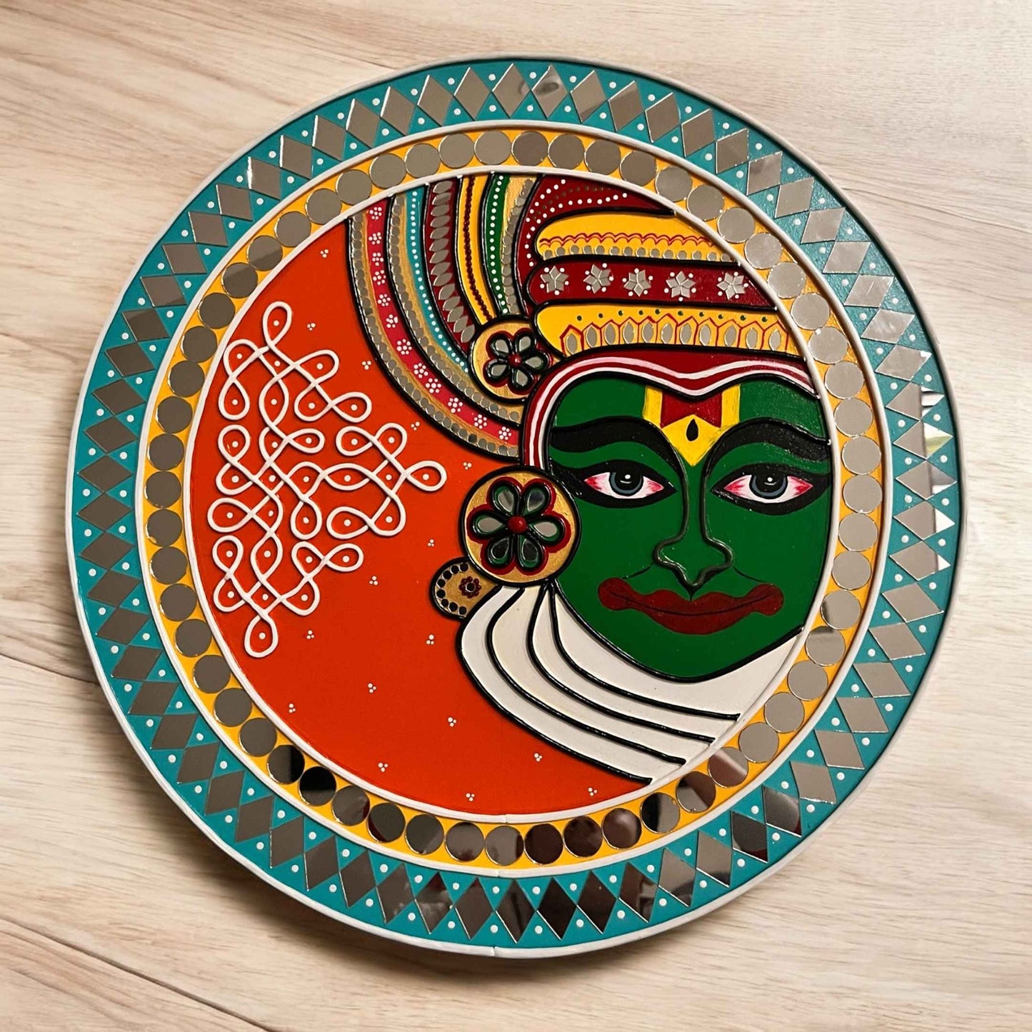 Indian God Wall Art - Shiva, Yashodha, Krishna, Tirupati, Kathakali, Buddha & Ganesha
