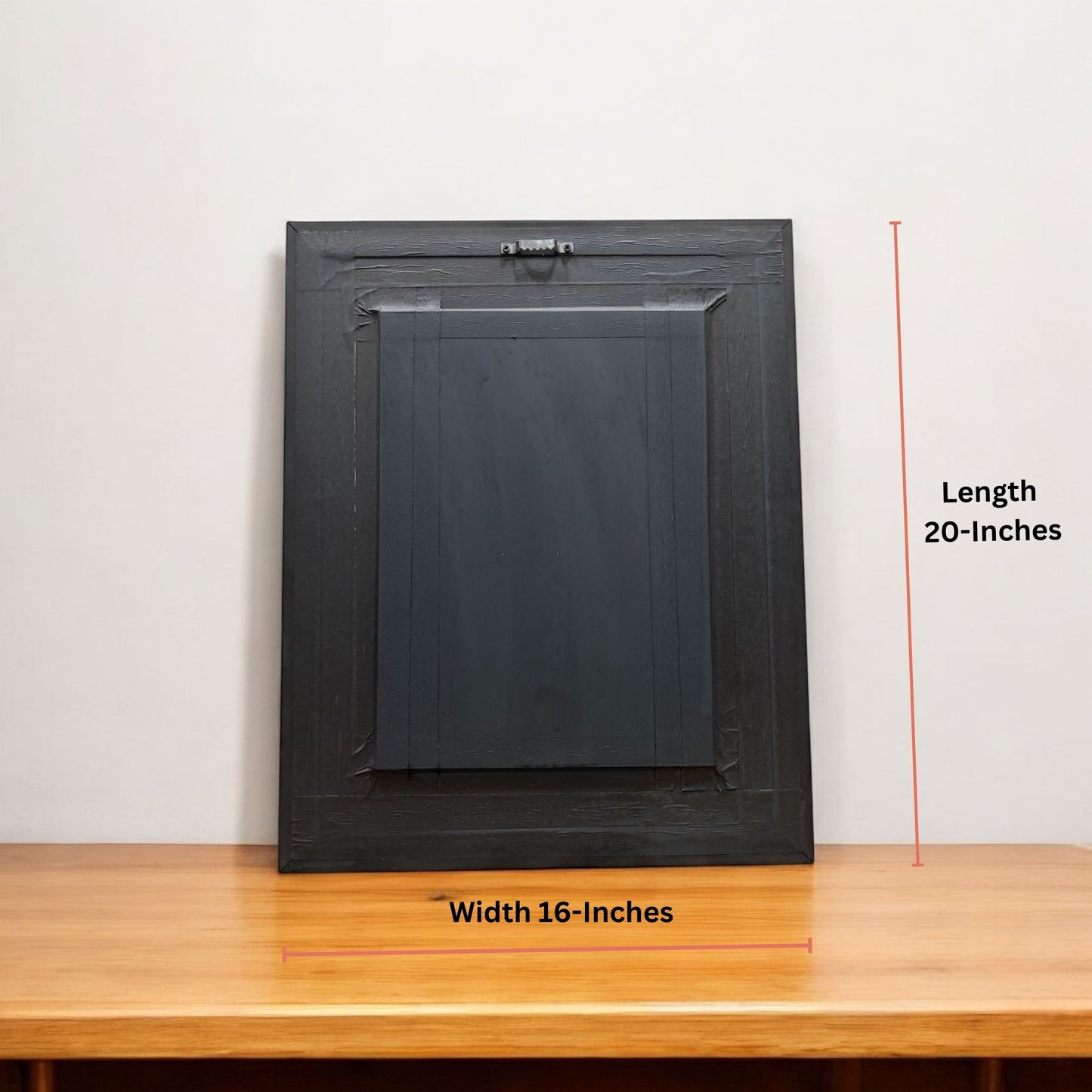 Rajasthani Jharokha - 20x16-Inches Mirror With Door