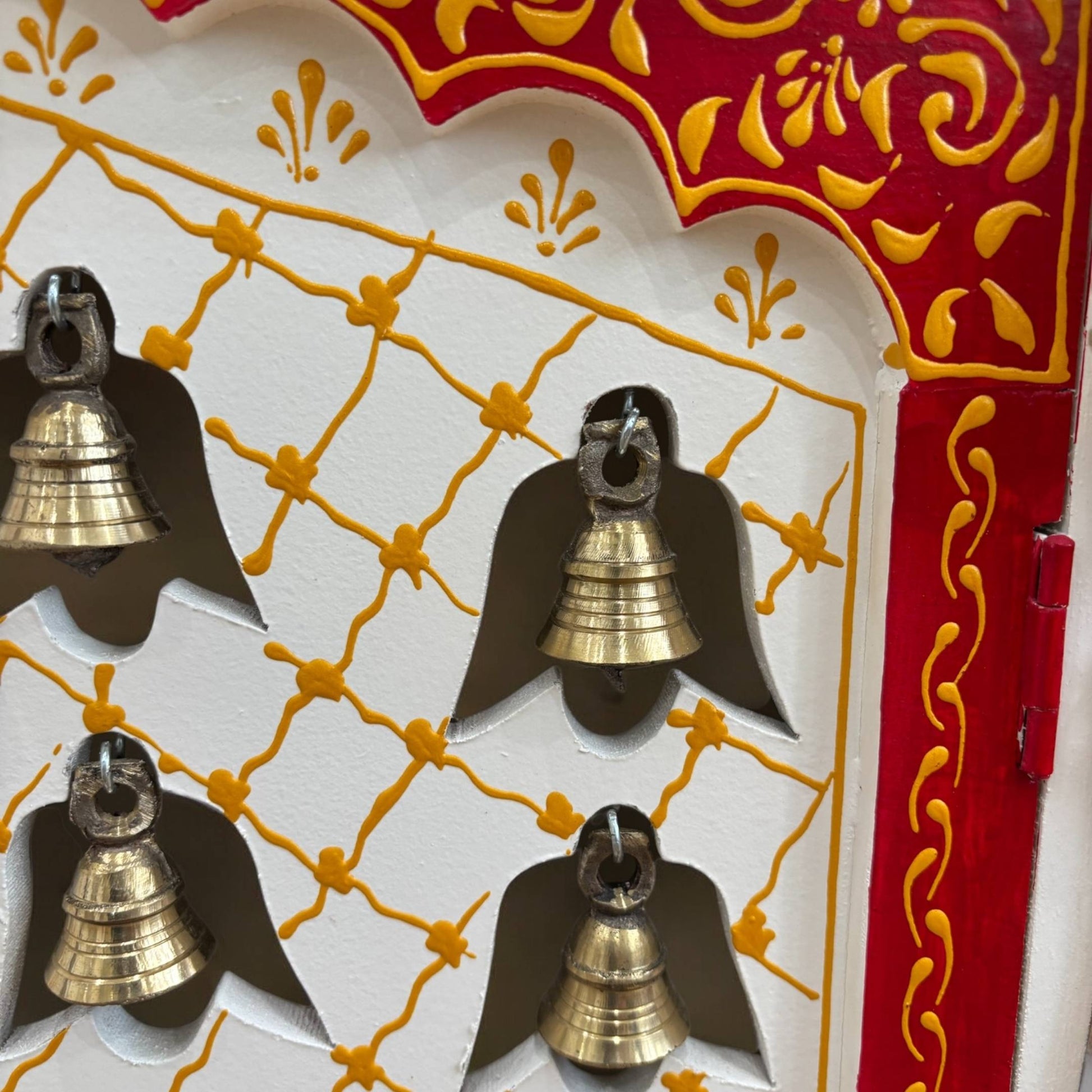 Wooden Pooja Mandir From Urli Utsav