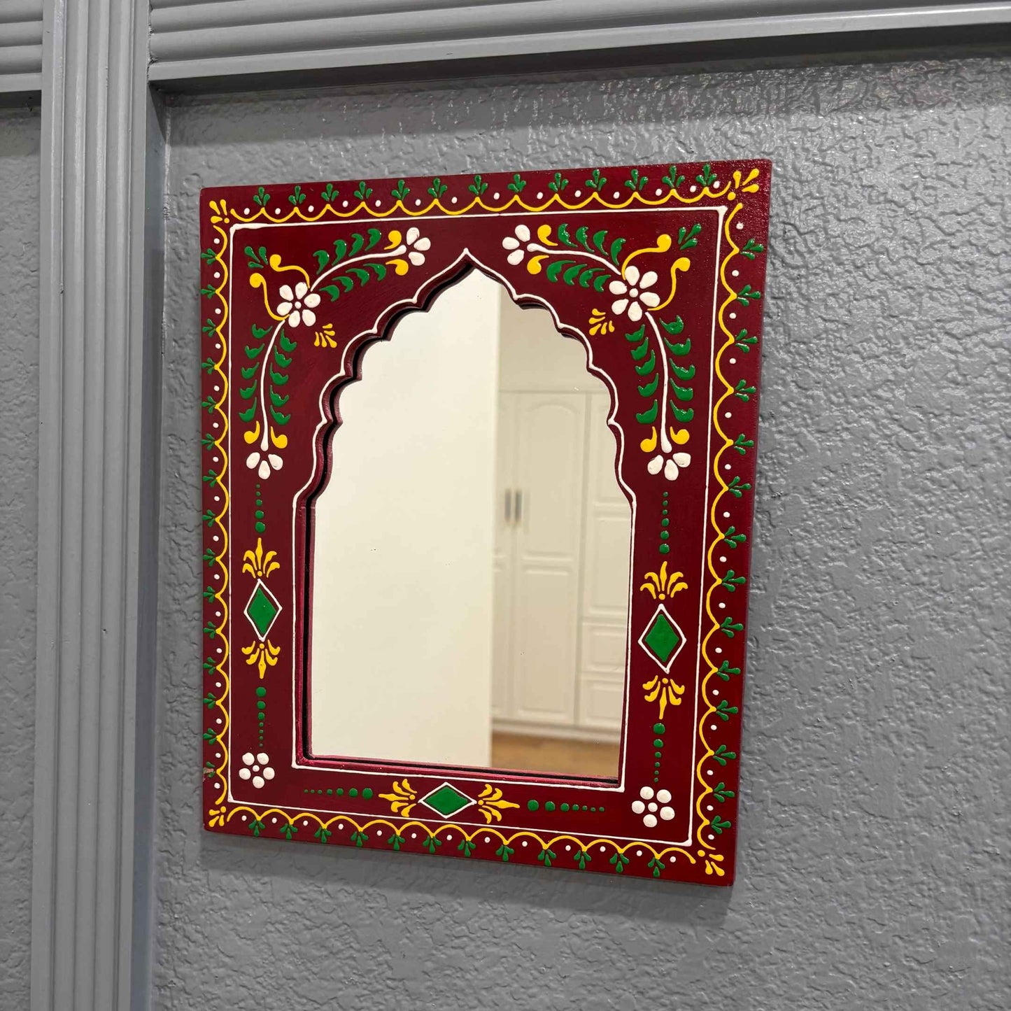 Traditional Indian Brown Jharokha By Urli Utsav Decor, featuring intricate detailing and craftsmanship.
