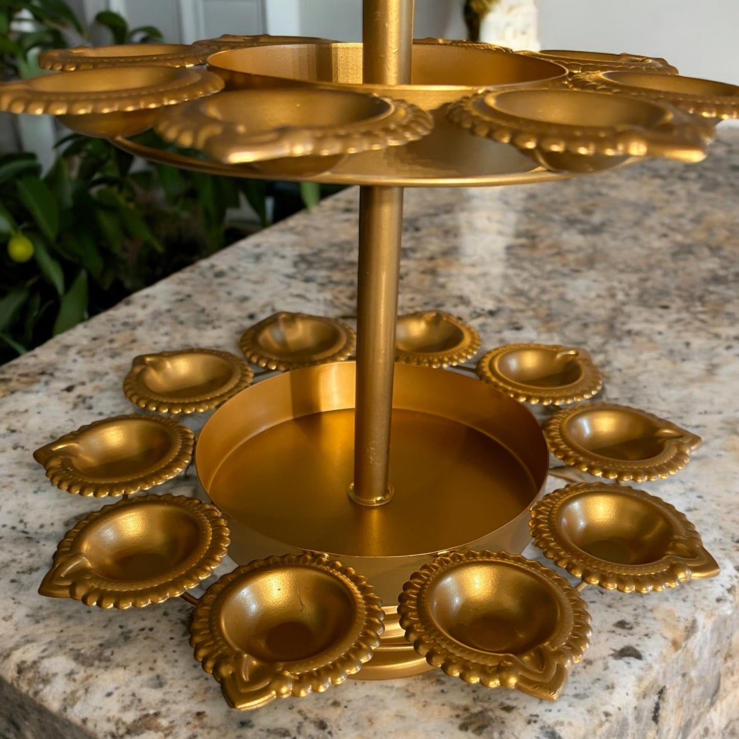Two Layer Diya Urli For Onam Pooja