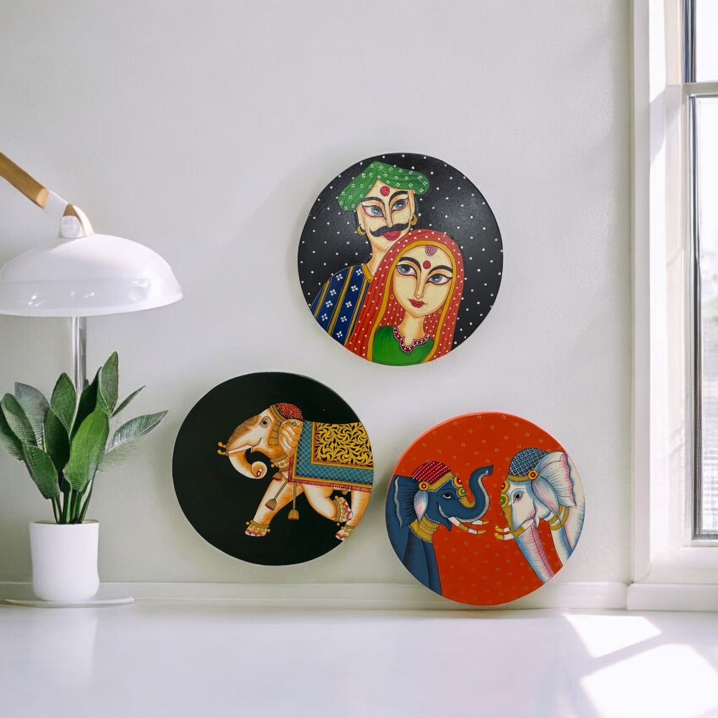 Boho Wall Gallery from Urli Utsav