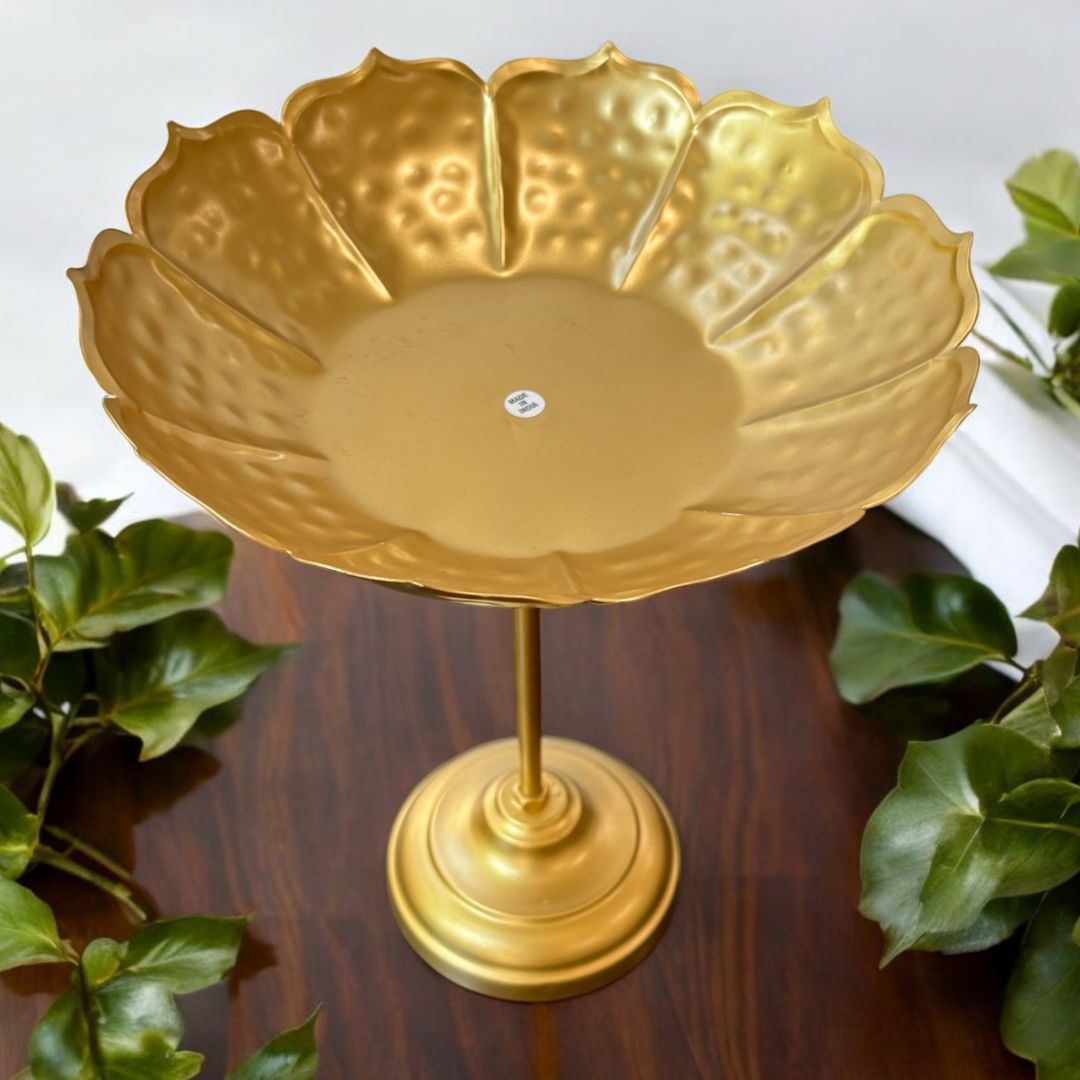 Lotus Shape Decorative Bowl - Urli Utsav