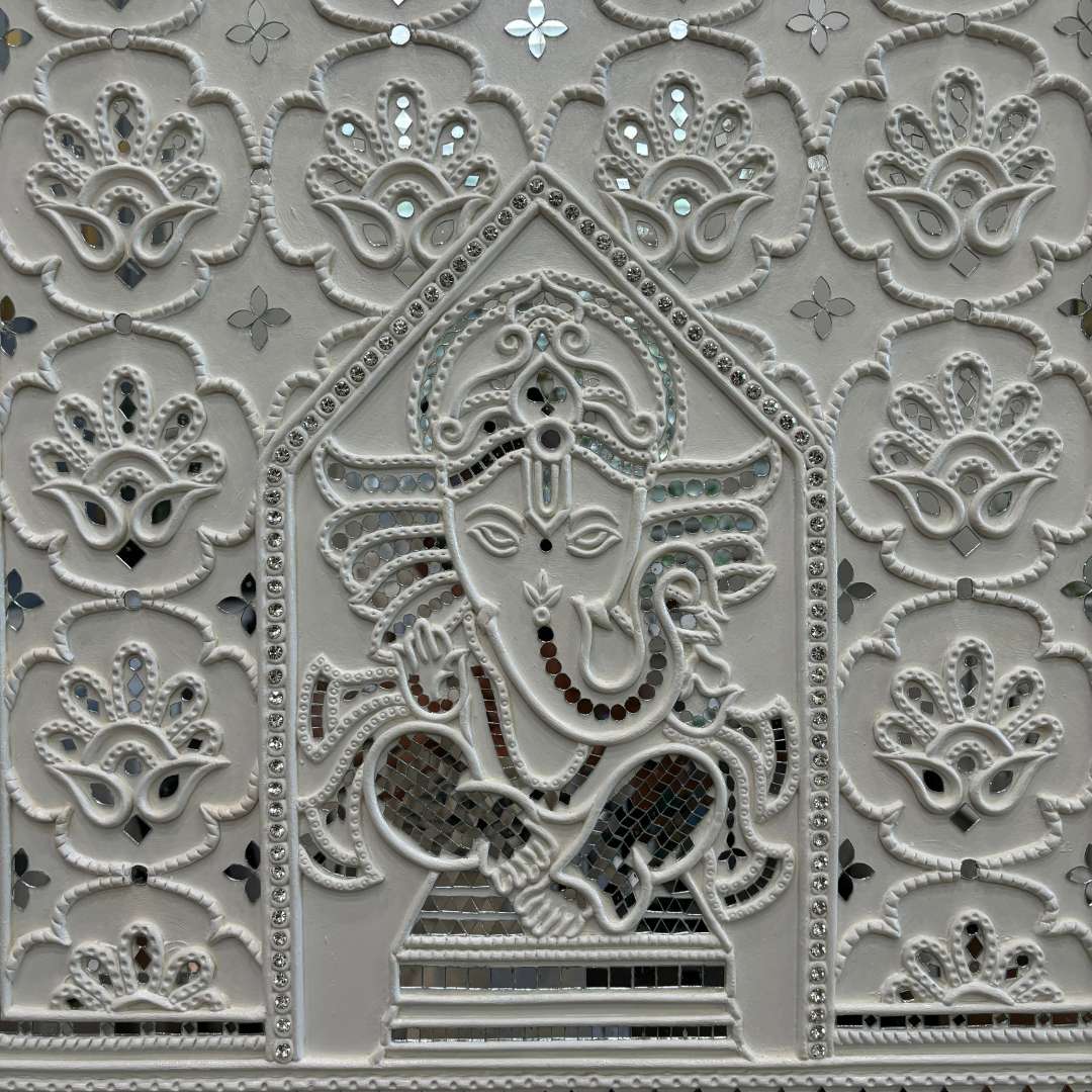 Urli Utsav Ganesha Lippan Wall Art
