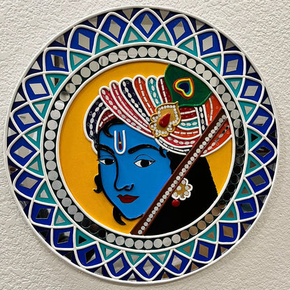 Lippan Wall Art Krishna