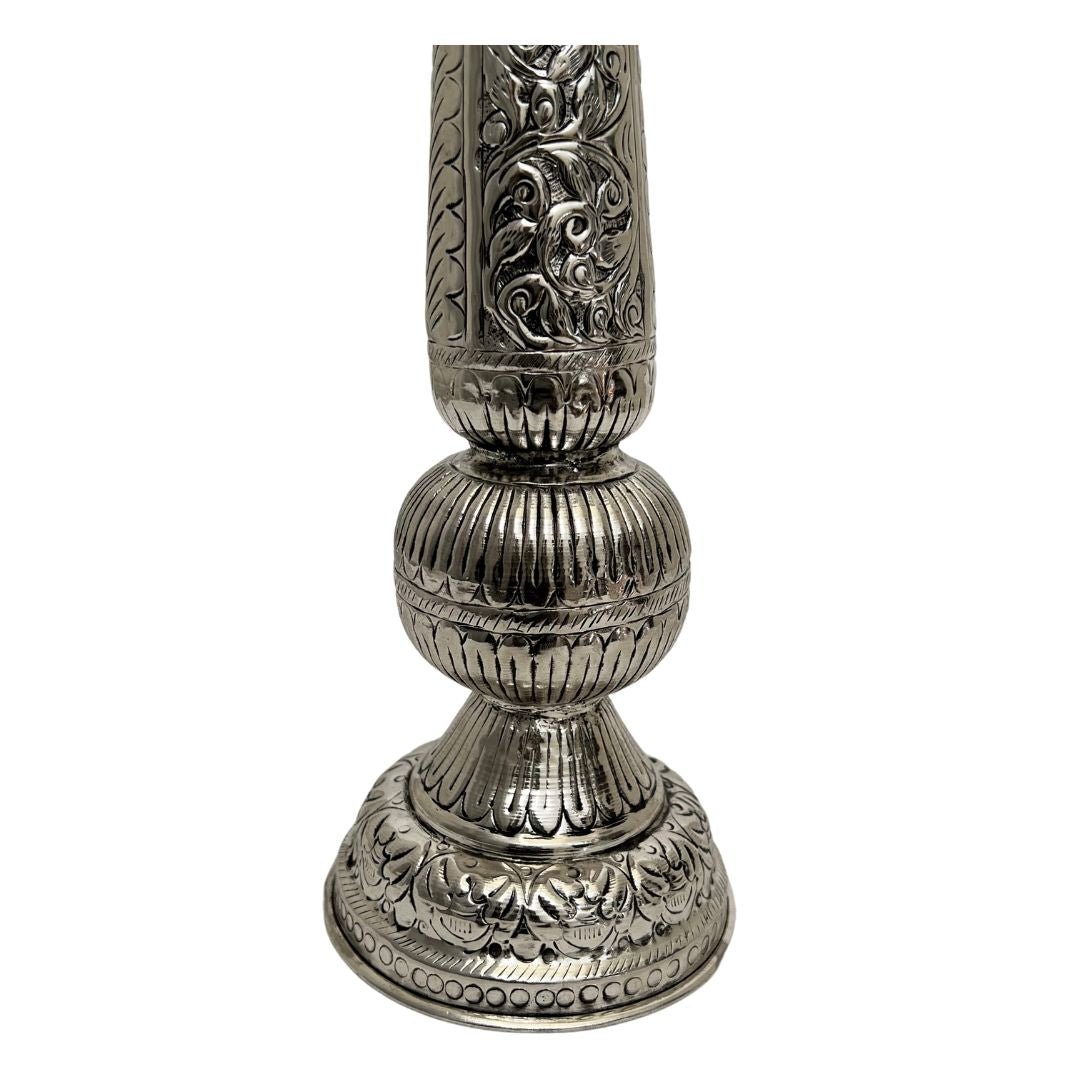 German Silver Candle Holder