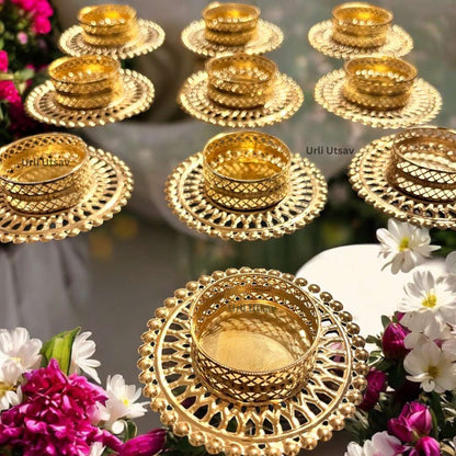 Basic T-Light Holder Set – 10 DIY Diwali Diyas for DIY Lovers