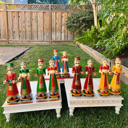 Urli Utsav Hand-painted Gangaur Dolls