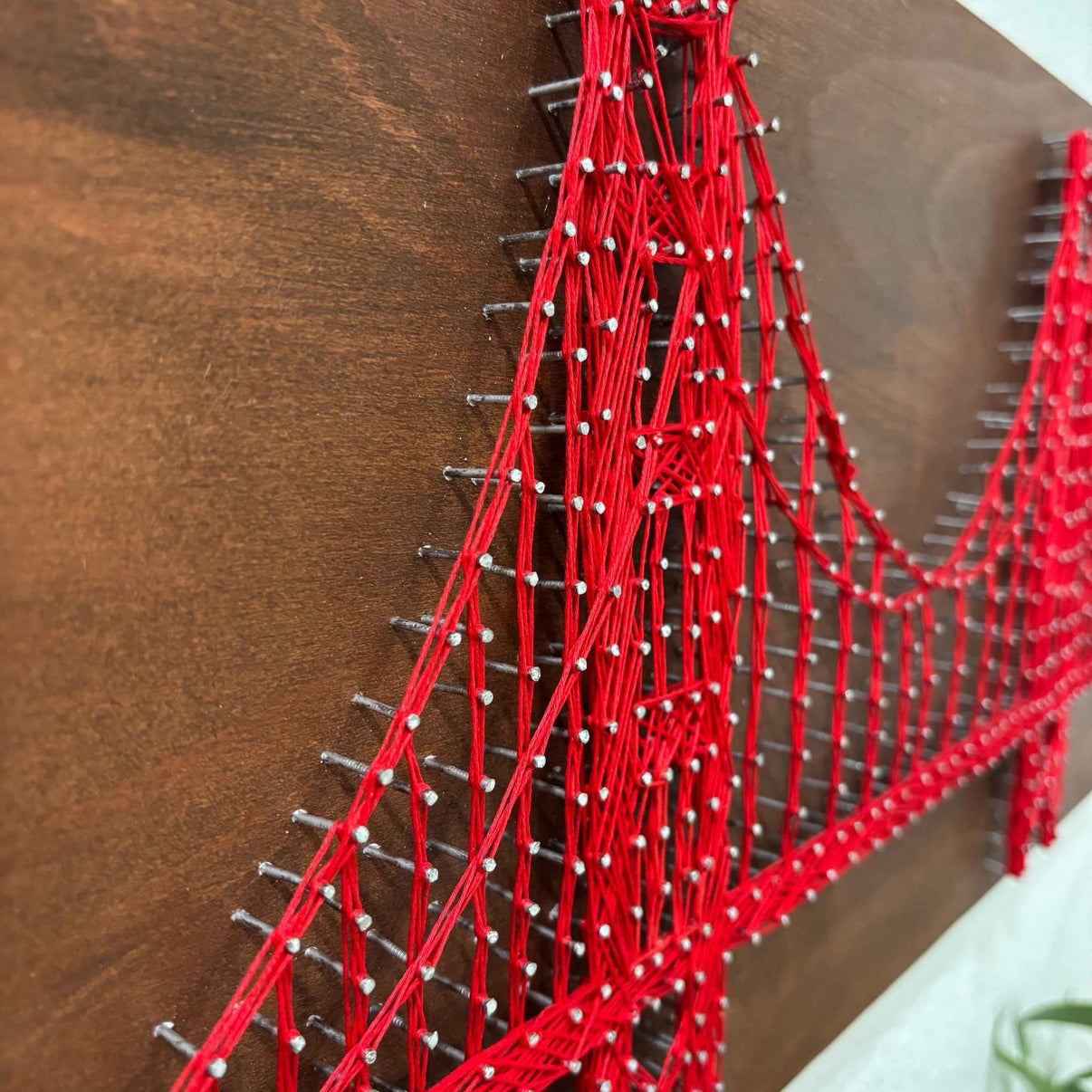 Golden Gate Bridge String Art | San Francisco Wall Decor โ Urli Utsav