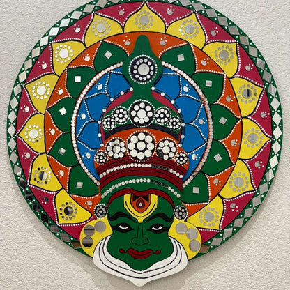 Urli Utsav Kathakali Wall Art