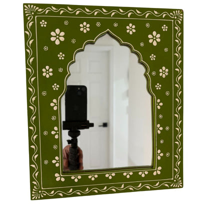 12x10 Inches Urli Utsav Decor Jharokha Green