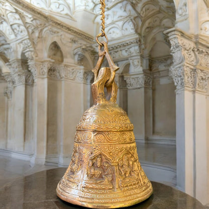 24-Inches Brass Hanging Bell