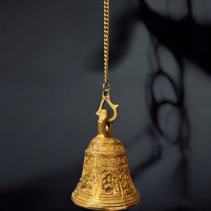 24-Inches Brass Hanging Bell