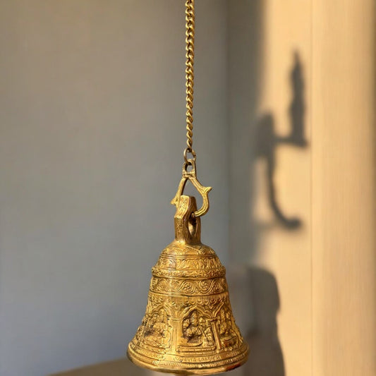 24-Inches Brass Hanging Bell