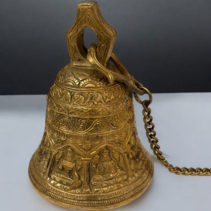 24-Inches Brass Hanging Bell