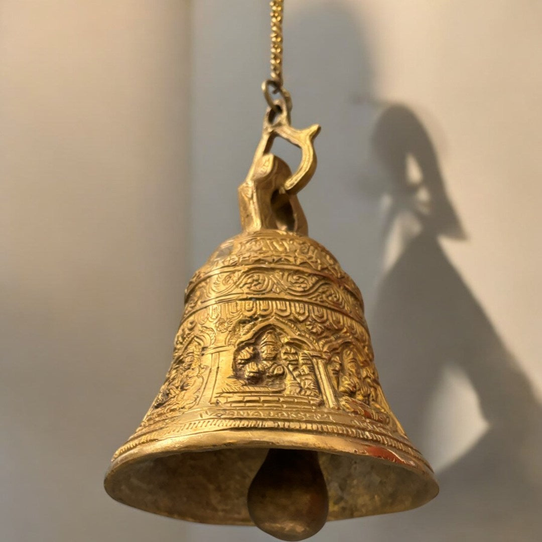 24-Inches Brass Hanging Bell