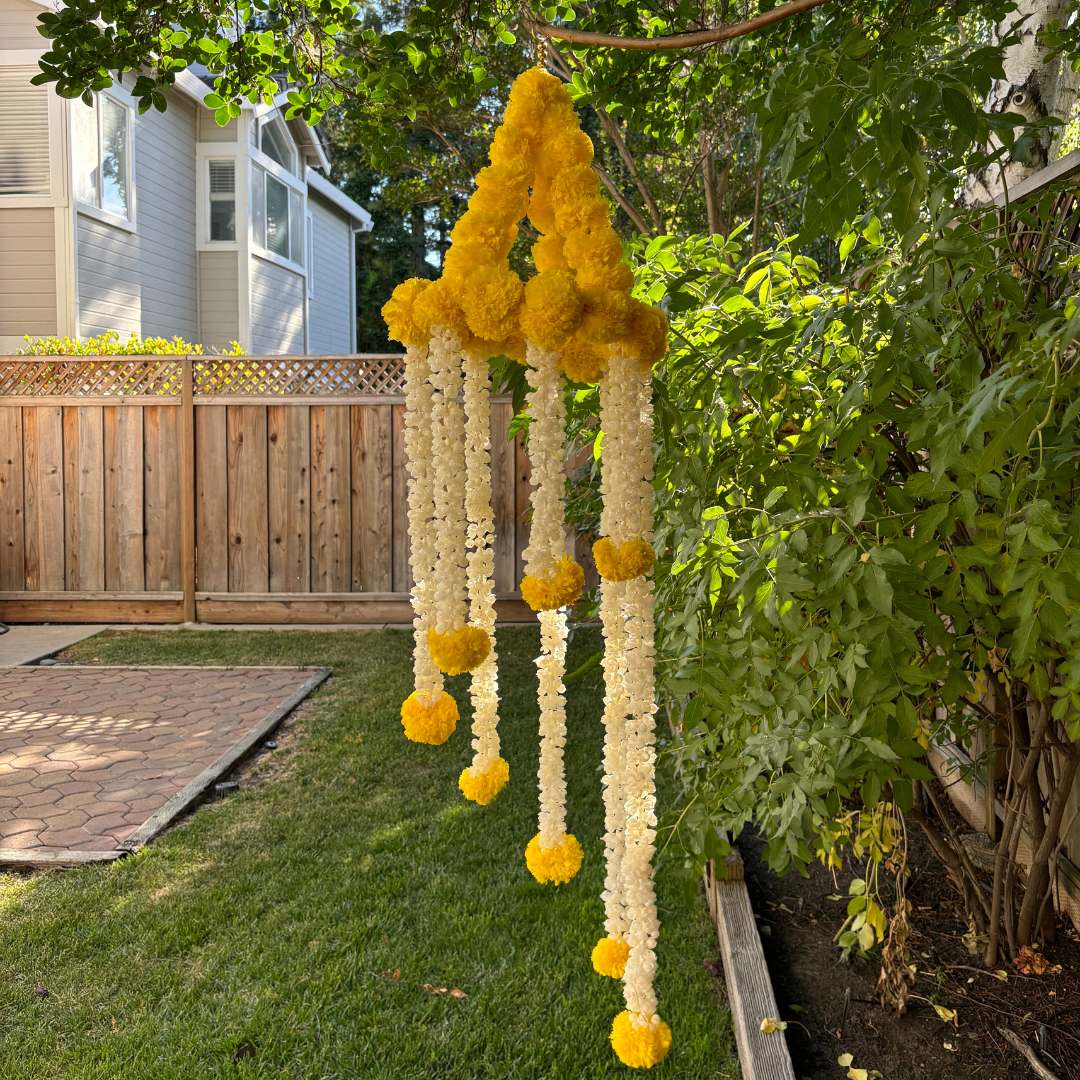 Urli Utsav's Indian Artifical Garland Chandlier