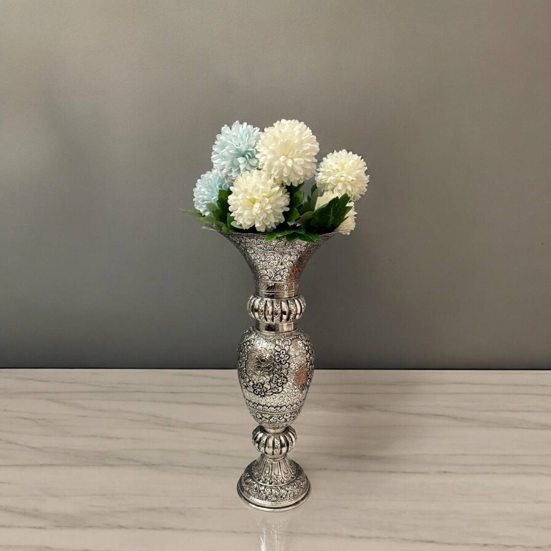 floral motif vase 16 Inches