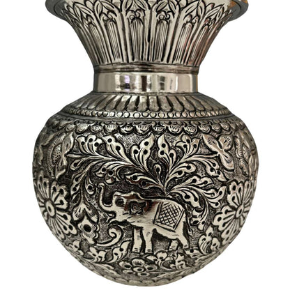 Urli Utsav German Silver Kalash