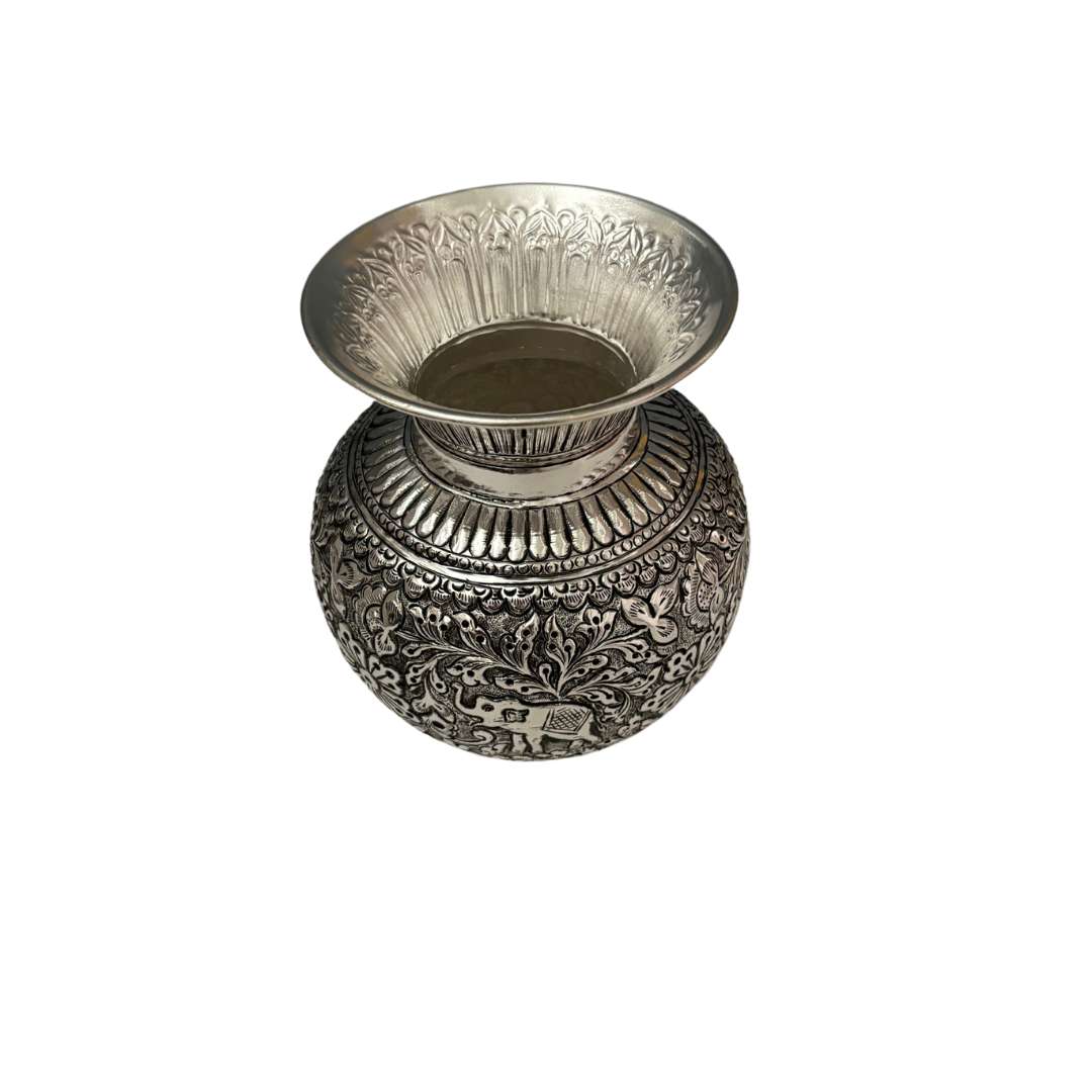 Urli Utsav German Silver Kalash