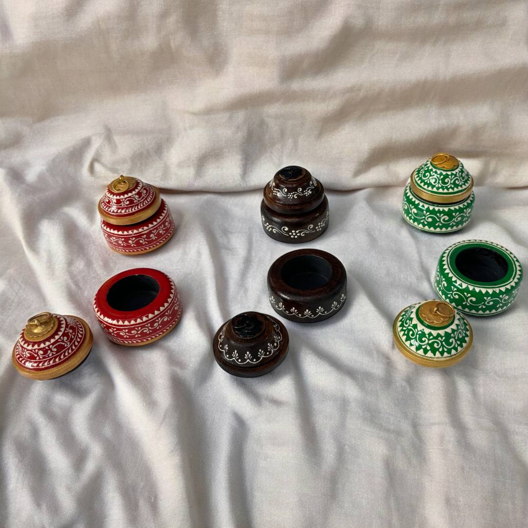 Urli Utsav Hand-painted Kumkum Box