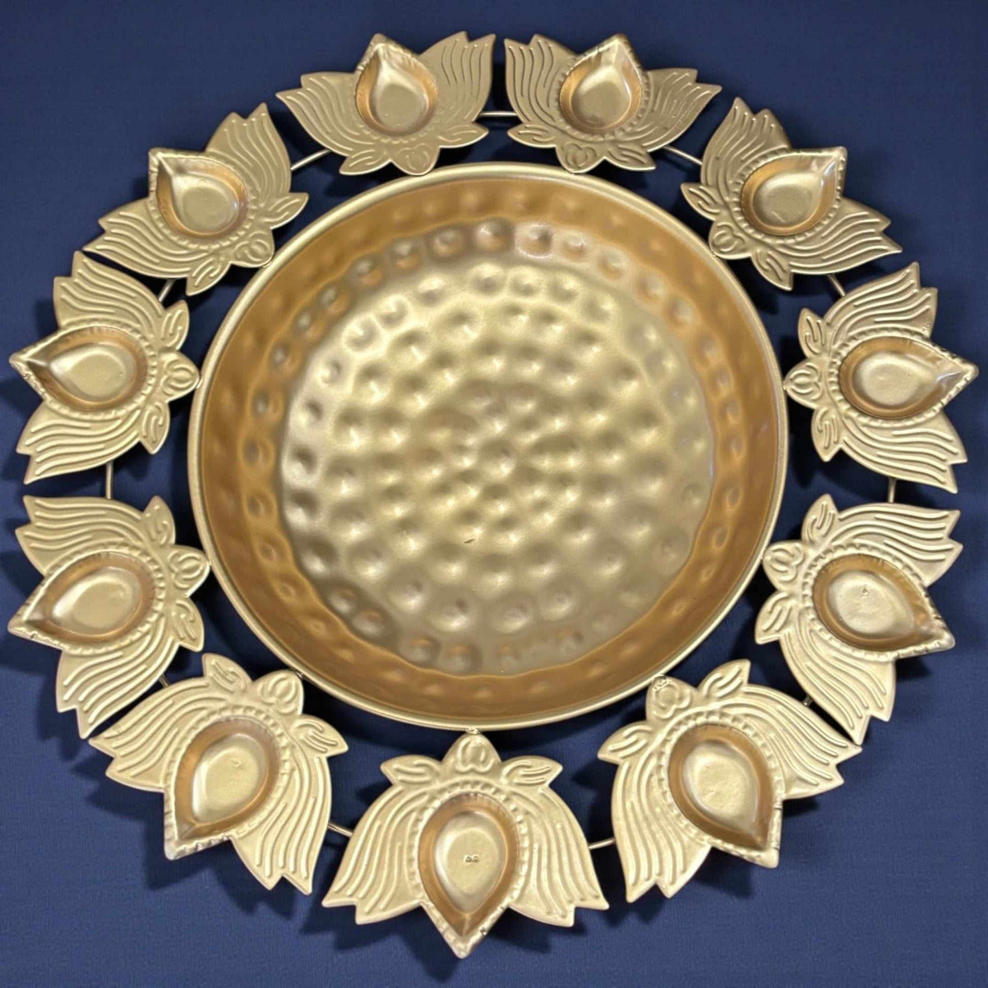 Lotus Urli Bowl - Urli Utsav - Indian Home Decor In USA
