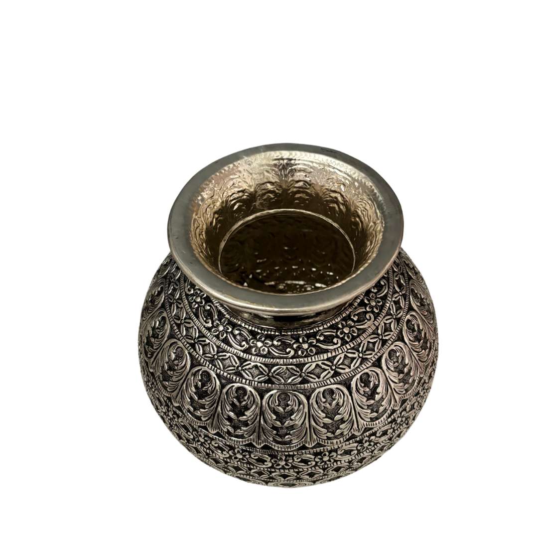 Urli Utsav German Silver Matka