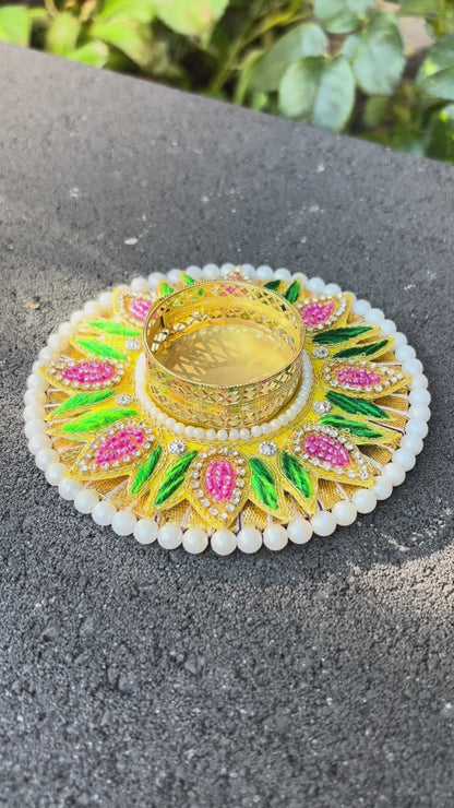 Video Of Colorful Diwali Tea Light Candle Holders – Handcrafted Decorative Diyas for Home & Festival Decor
