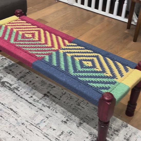 Handwoven Charpai Bench & Stool
