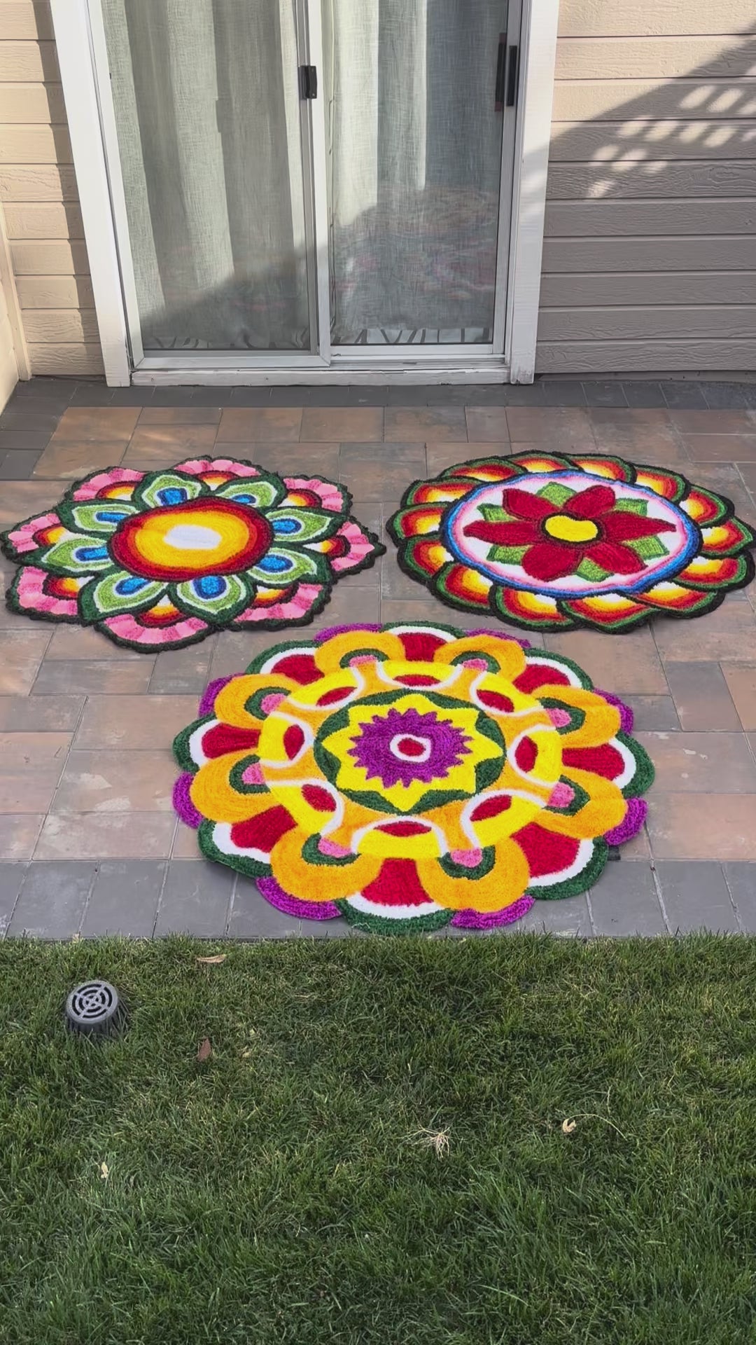 Video Of Rangoli Mat – Diwali Decor & Decoration for Home