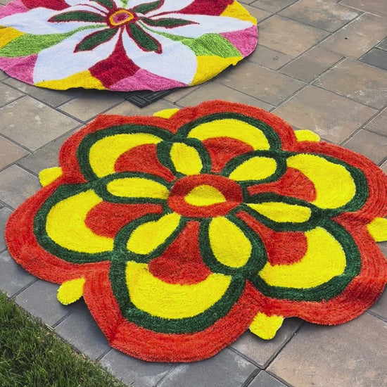 Video Of Rangoli Mat – Diwali Decor & Decoration for Home