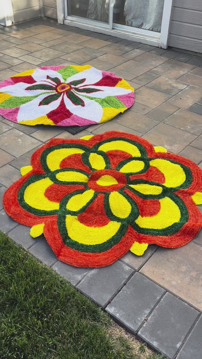 Video Of Rangoli Mat – Diwali Decor & Decoration for Home