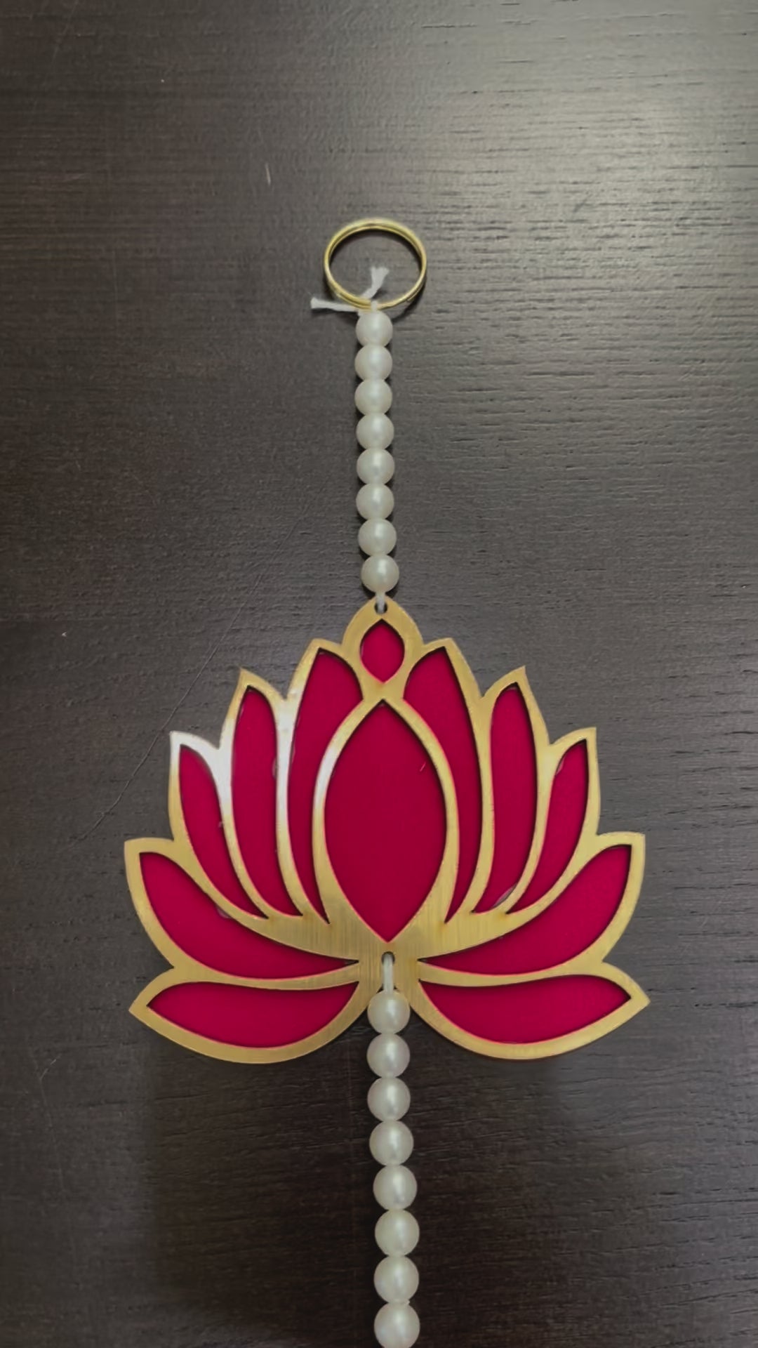 Pichwai Cow Pearl Beads Wall Hanging – Urli Utsav Decor