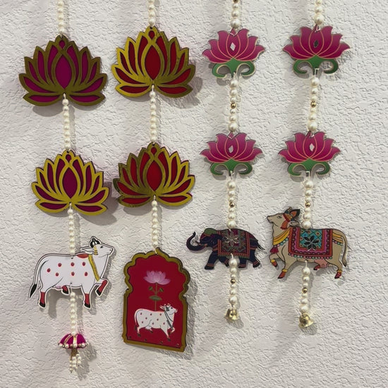 video of Urli Utsav Indian festive decor collection featuring traditional motifs