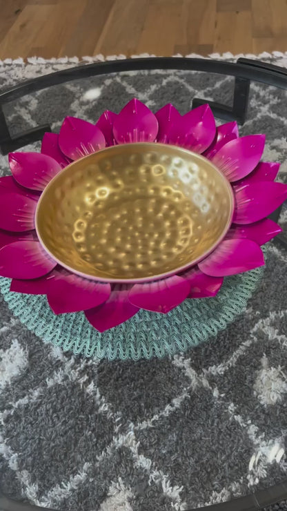 Metal Urli Bowl - Urli Utsav - Indian Home Decor in USA