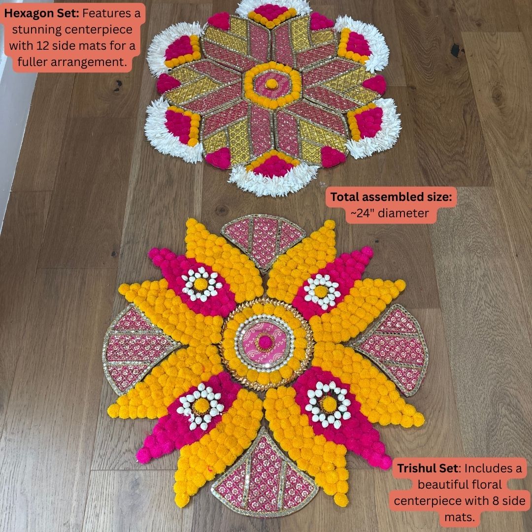 Indian Rangoli Mat - Product specifications