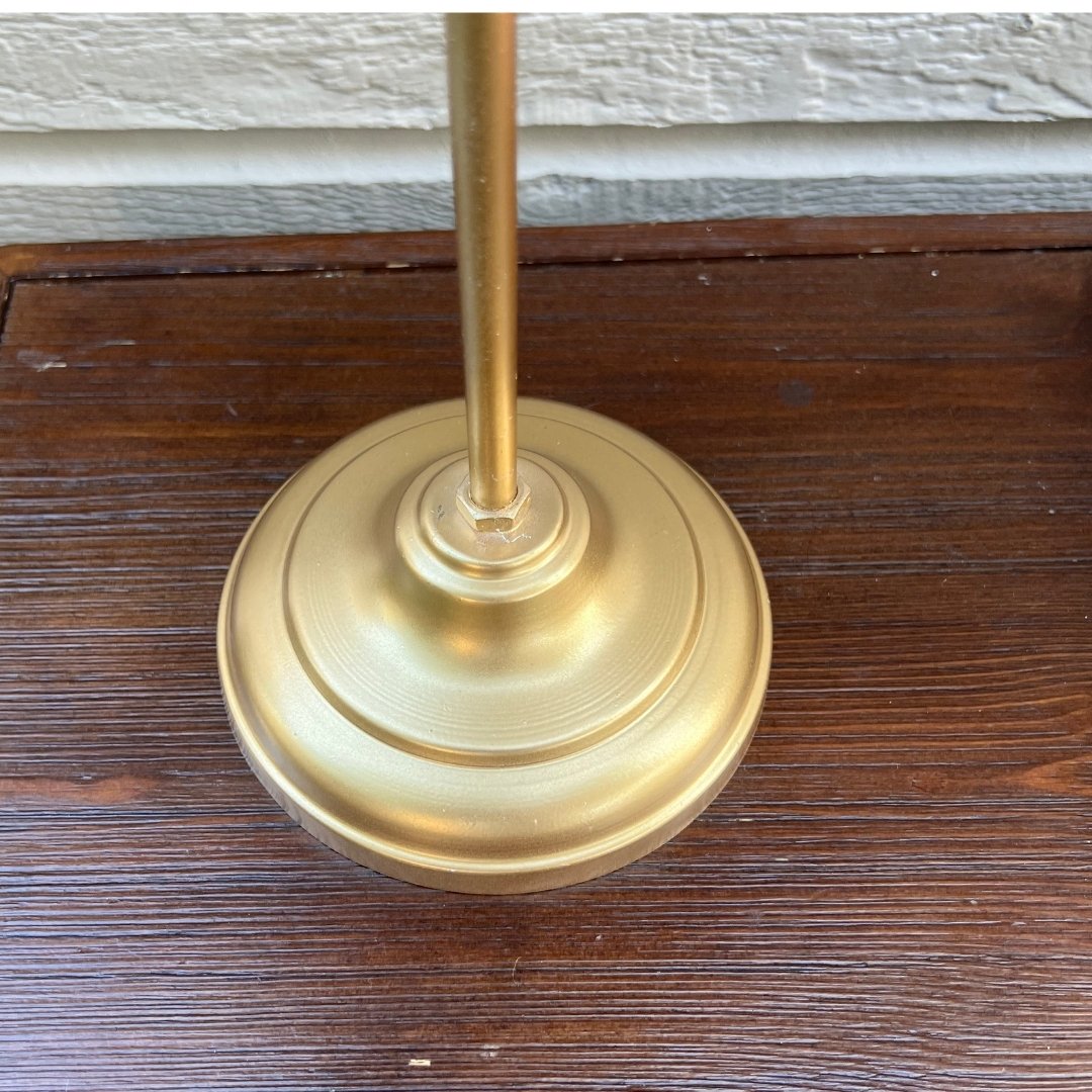 Sturdy weighted base of Gold Lotus Motif Urli by Urli Utsav Decor — close-up of stand design for stability and indoor/outdoor use
